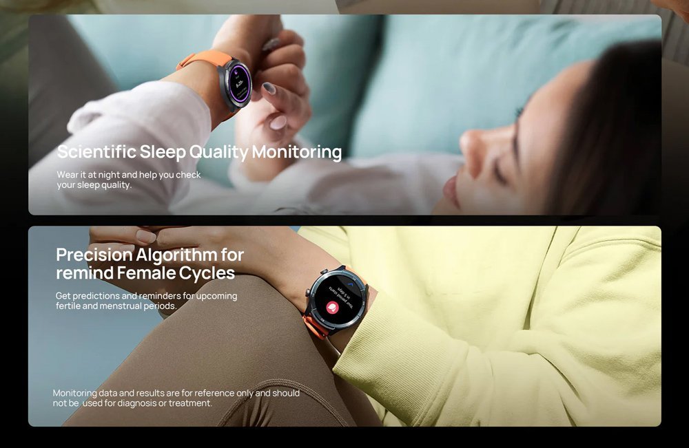 MIBRO smartwatch A3, heart rate, 1.39" IPS, GPS, 2 ATM, γκρι - Image 7