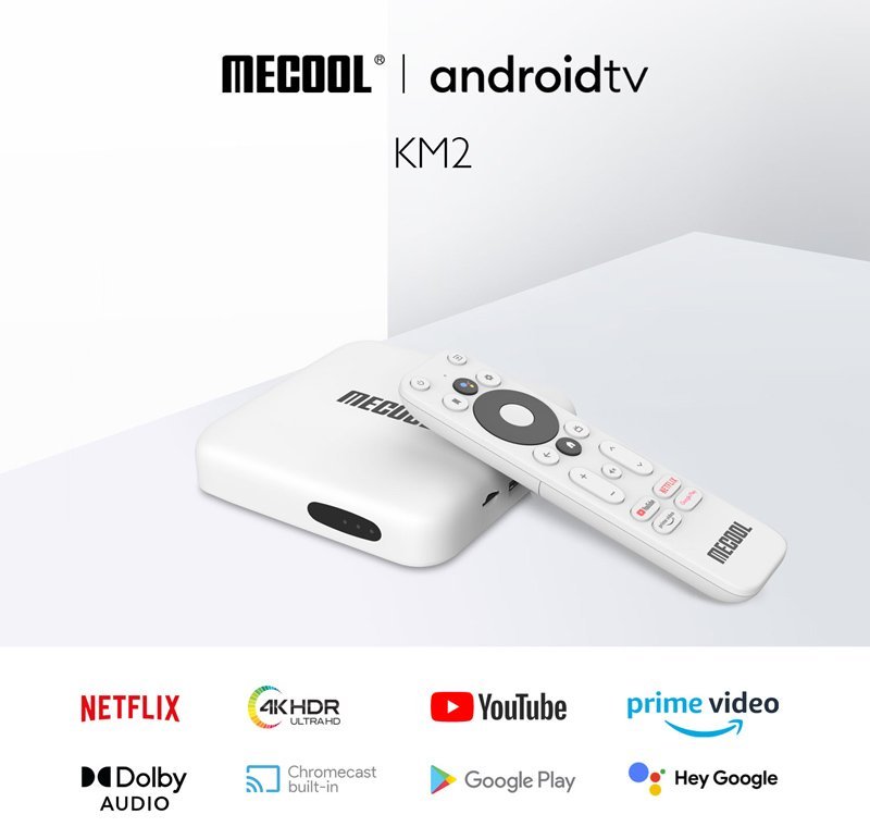 MECOOL TV Box KM2, Google & Netflix certificate, 4K, WiFi, Android 10 - Image 2
