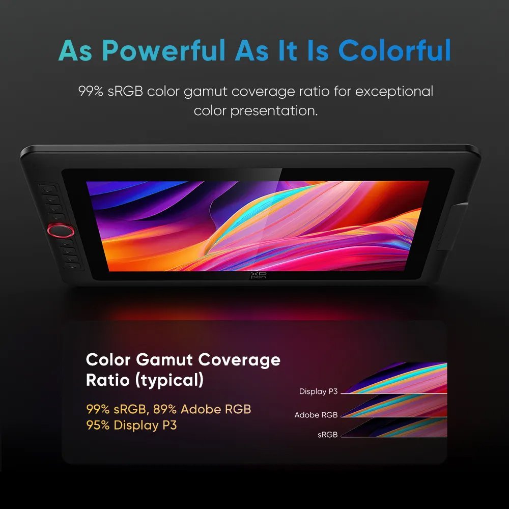 XP-PEN ταμπλέτα σχεδίασης με οθόνη & γραφίδα Artist 13.3 Pro V2, 10.95", μαύρο - Image 11