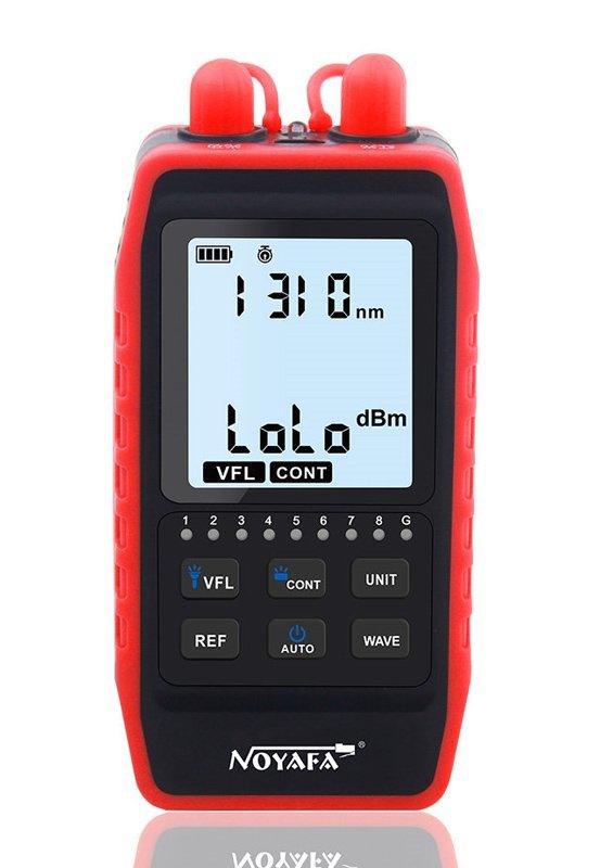 tester kalodion optikis inas, 850-1625nm, -60~8dBm Optiki Ίna 1