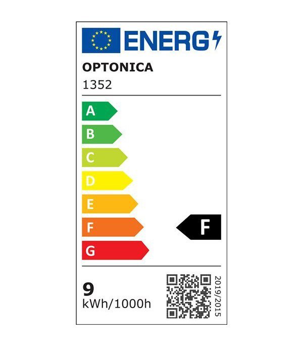 OPTONICA LED λάμπα A60 1352, 8.5W, 4500K, E27, 806lm - Image 2
