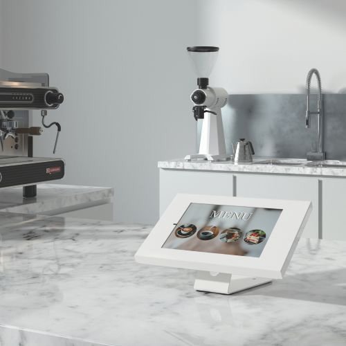 BRATECK επιτραπέζια βάση tablet PAD34-02, αντικλεπτική, 9.7-11", λευκή - Image 2