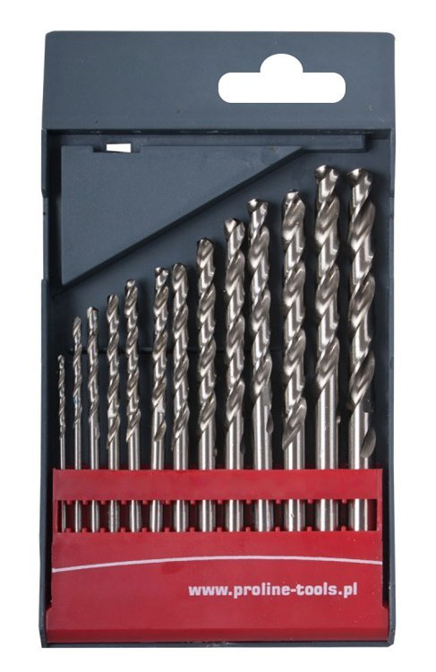 PROLINE σετ τρυπάνια για σίδηρο HSS 77214, 2.0-8.0mm, DIN 338, 13τμχ