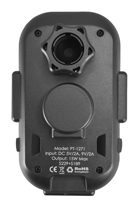 POWERTECH ασύρματος φορτιστής & βάση αυτοκινήτου PT-1271, 15W, μαύρος - Image 8