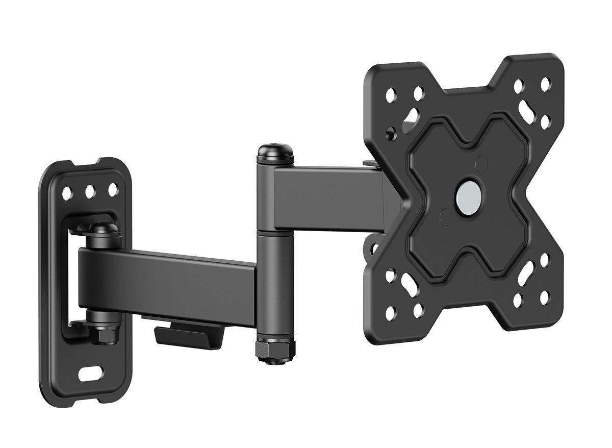 POWERTECH επιτοίχια βάση τηλεόρασης PT-1278, 13-32", έως 20kg, full motion