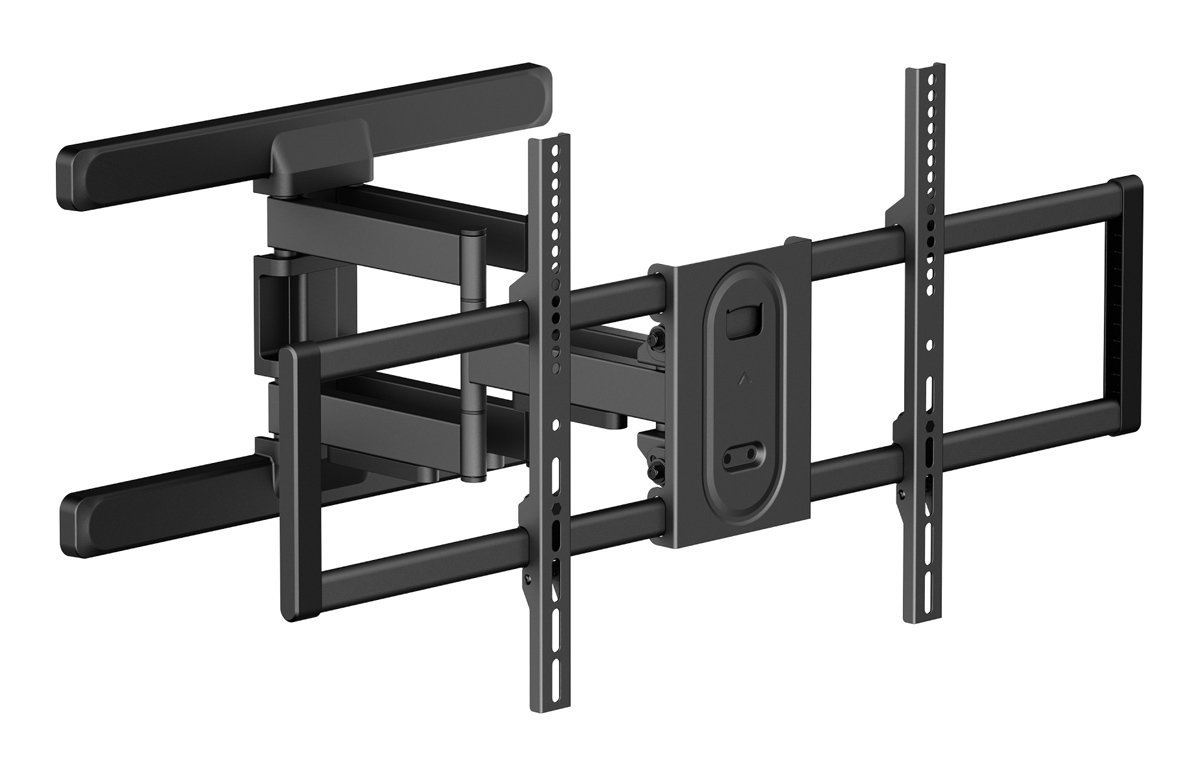 POWERTECH επιτοίχια βάση τηλεόρασης PT-1280, 43-100", έως 60kg, full motion