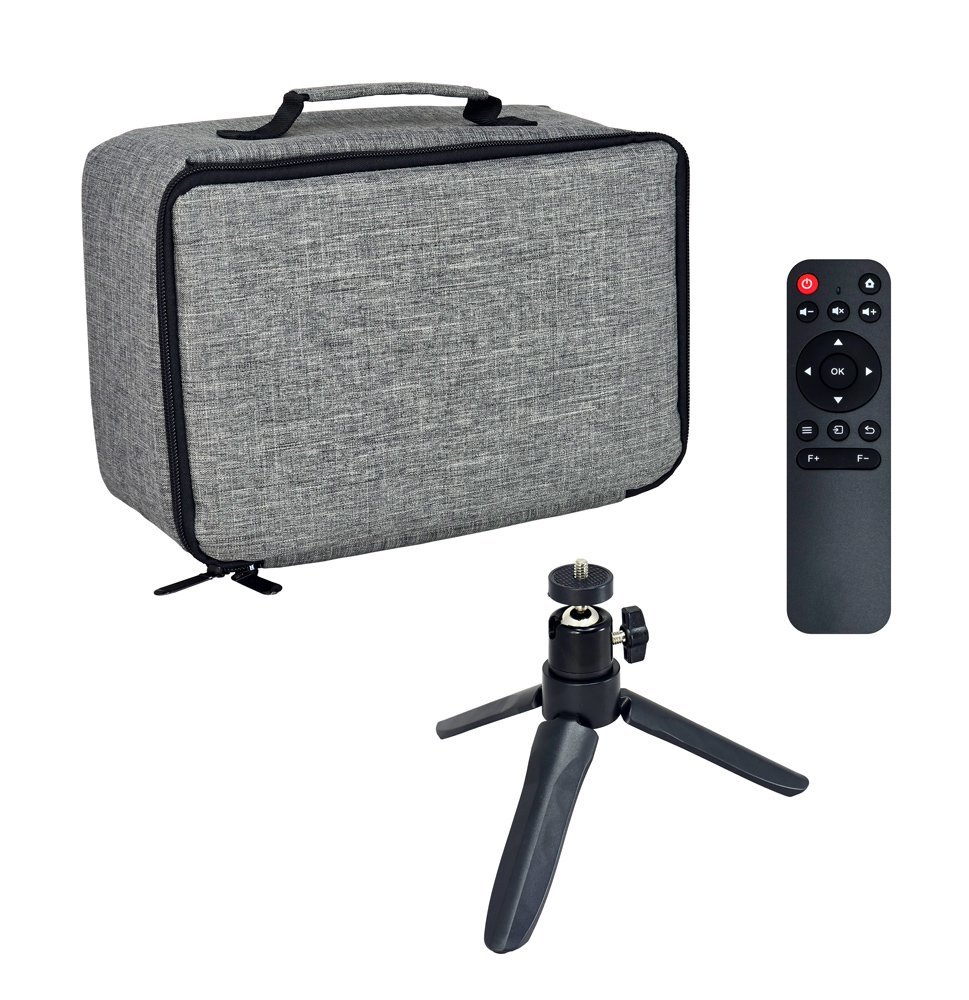 POWERTECH smart βιντεοπροβολέας PT-1306, 1080p, WiFi, 250 ANSI lumens, λευκός - Image 7