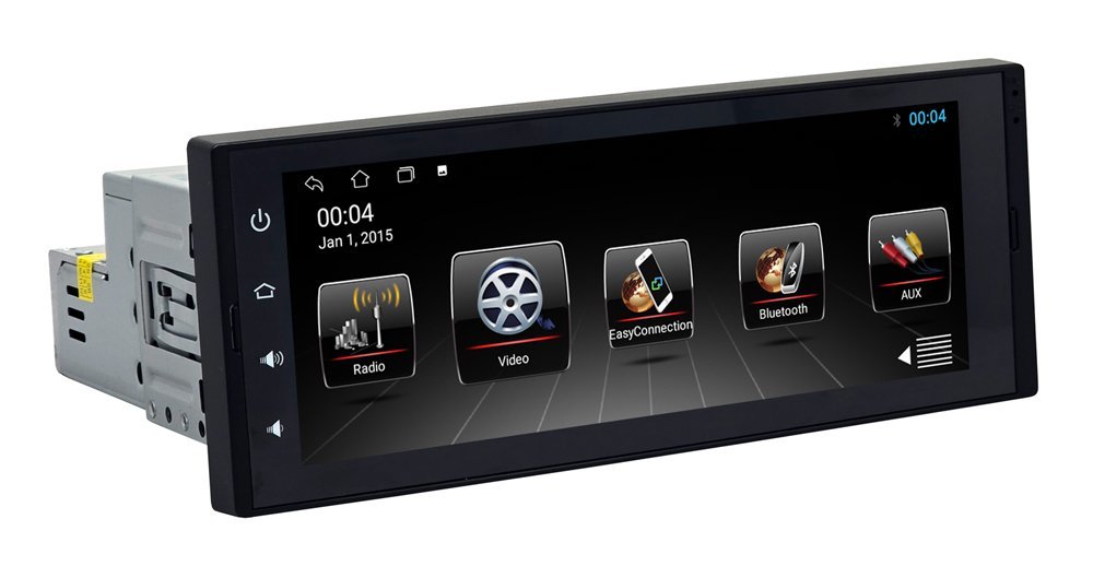 POWERTECH ηχοσύστημα αυτοκινήτου PT-1334 με οθόνη αφής 6.9", Bluetooth/WiFi/GPS/USB