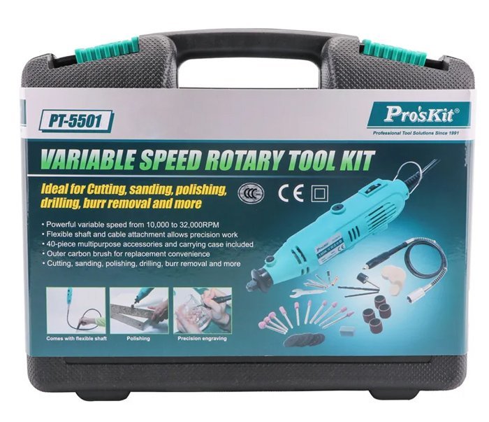 PROSKIT περιστροφικό πολυεργαλείο PT-5501I, 135W, έως 32000rpm - Image 4