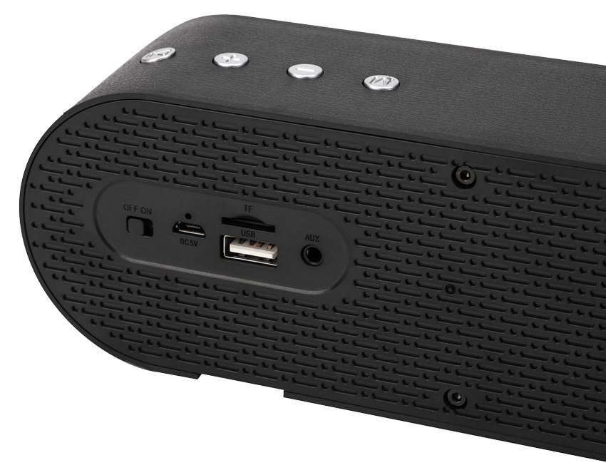 POWERTECH soundbar PT-986, 10W RMS, TWS, FM, 1200mAh, μαύρο - Image 3