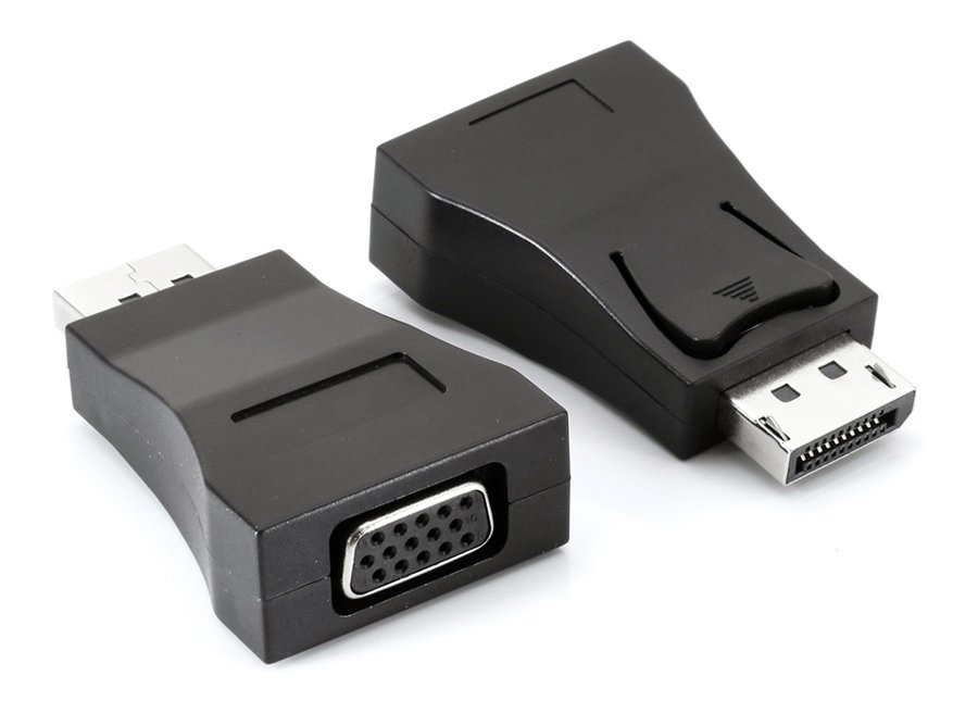 POWERTECH αντάπτορας DisplayPort σε VGA, 1080p/60Hz, μαύρος
