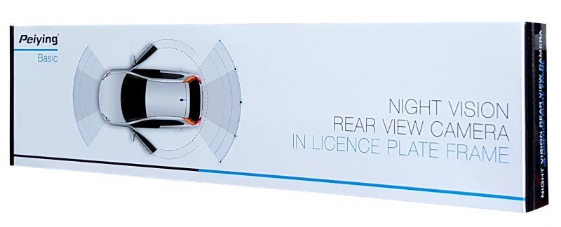 PEIYING σύστημα στάθμευσης PY0105N, βάση πινακίδας, night vision κάμερα - Image 3