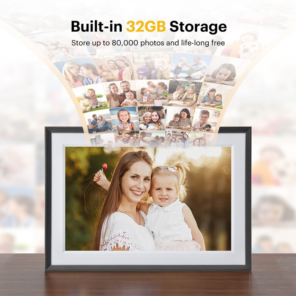 KODAK ψηφιακή κορνίζα RCF-1018 με 10.1" οθόνη αφής, 1+32GB, Wi-Fi, μαύρη - Image 3