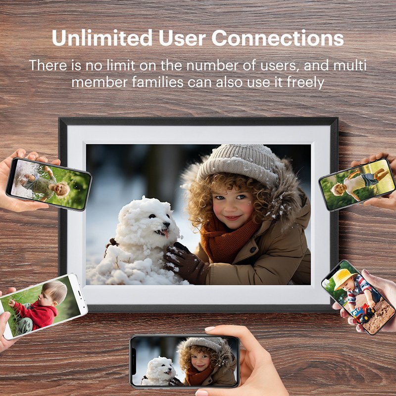 KODAK ψηφιακή κορνίζα RCF-1018 με 10.1" οθόνη αφής, 1+32GB, Wi-Fi, μαύρη - Image 6