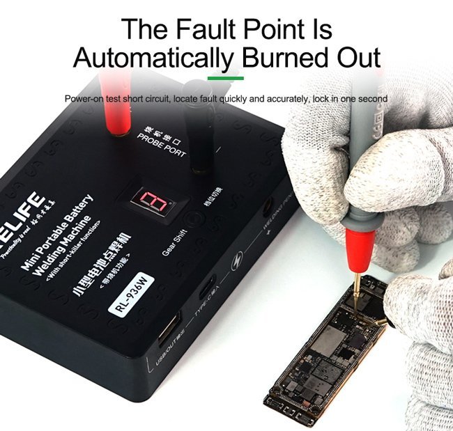 RELIFE ηλεκτροπόντα μπαταριών RL-936W, 8 επίπεδα, 4000mAh - Image 6