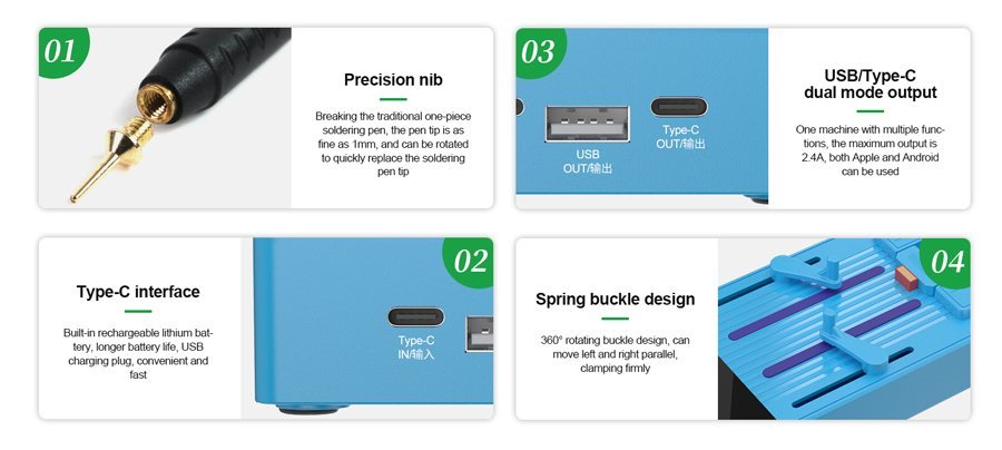 RELIFE ηλεκτροπόντα μπαταριών RL-936WE, 6 επίπεδα, 3200mAh - Image 9