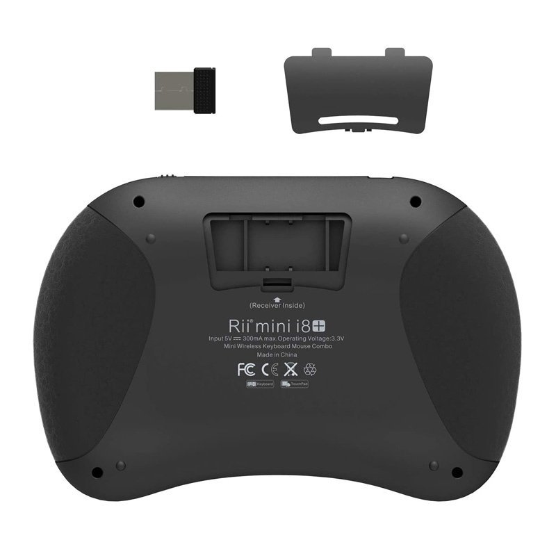 RIITEK ασύρματο πληκτρολόγιο Mini i8+ με touchpad, backlit, 2.4GHz - Image 6
