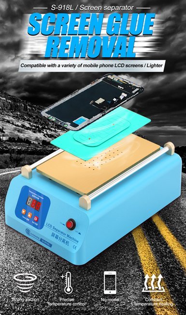 SUNSHINE διαχωριστής LCD οθόνης S-918L για επισκευές κινητών, 400W - Image 2