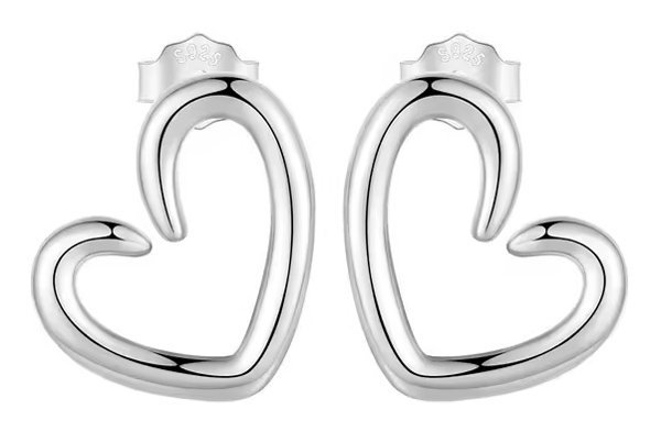 BAMOER σκουλαρίκια καρφωτά SCE1769, ασήμι 925, ασημί