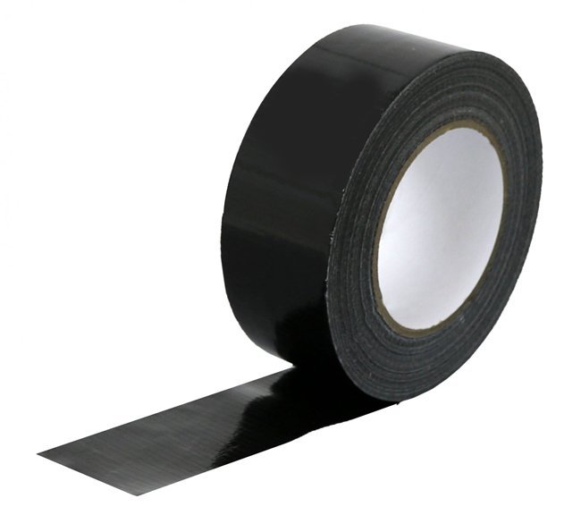 PRIMO TAPE αυτοκόλλητη υφασμάτινη ταινία, 48mm x 10m, μαύρη