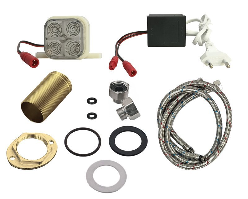 BRUNO μπαταρία νιπτήρα SF11019HCP-ABN με αισθητήρα, αναμεικτική, ασημί - Image 5