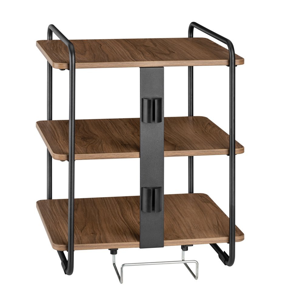 BRATECK ραφιέρα δαπέδου SFR-04, 45.4x40x49.6cm, έως 90kg, καφέ-μαύρο - Image 5