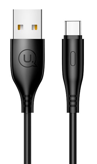 USAMS καλώδιο USB-C σε USB US-SJ267, 2A, 1m, μαύρο