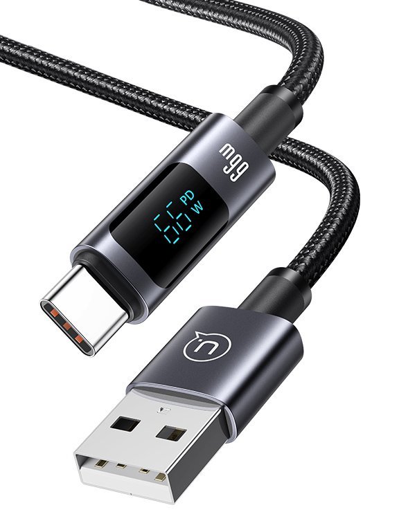 USAMS καλώδιο USB-C σε USB US-SJ673, 66W, 480Mbps, 1.2m, μαύρο
