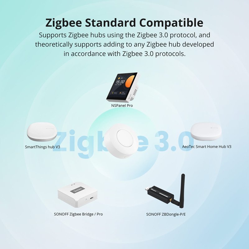 SONOFF smart διακόπτης SNZB-01P, μπαταρίας, Zigbee - Image 9