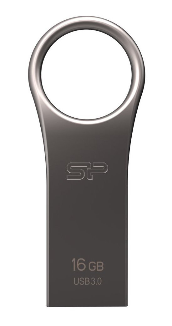 SILICON POWER USB Flash Drive Jewel 80, 16GB, USB 3.2, ασημί