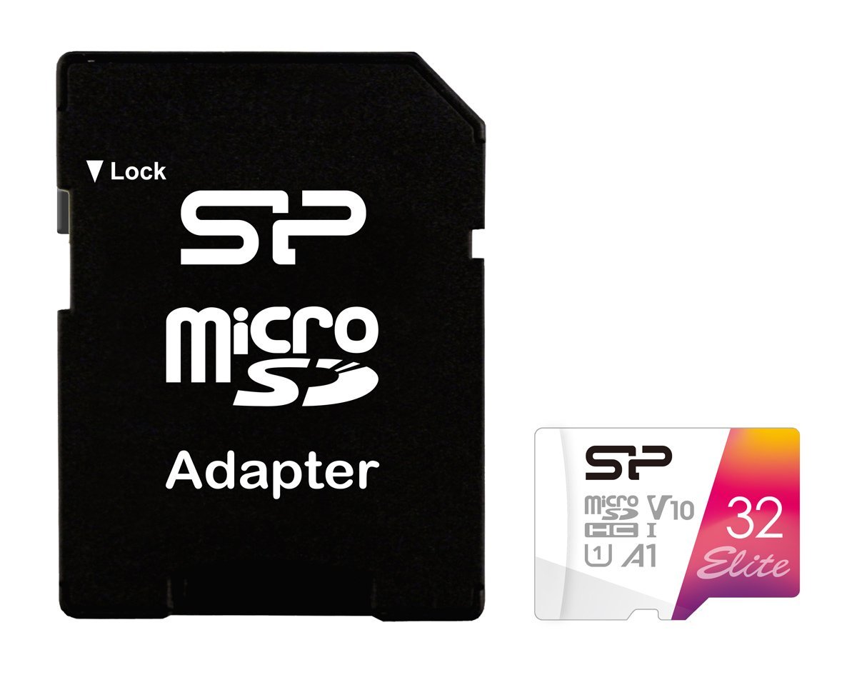 SILICON POWER κάρτα μνήμης microSDXC Elite, 32GB, C10 UHS-I U1 A1 V10