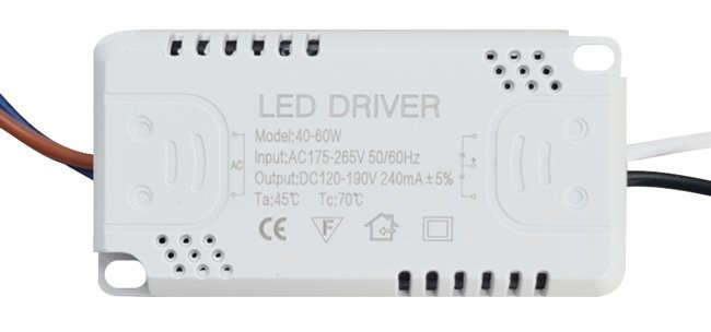 LED Driver, 40-60W, 1.7x3.6x7cm
