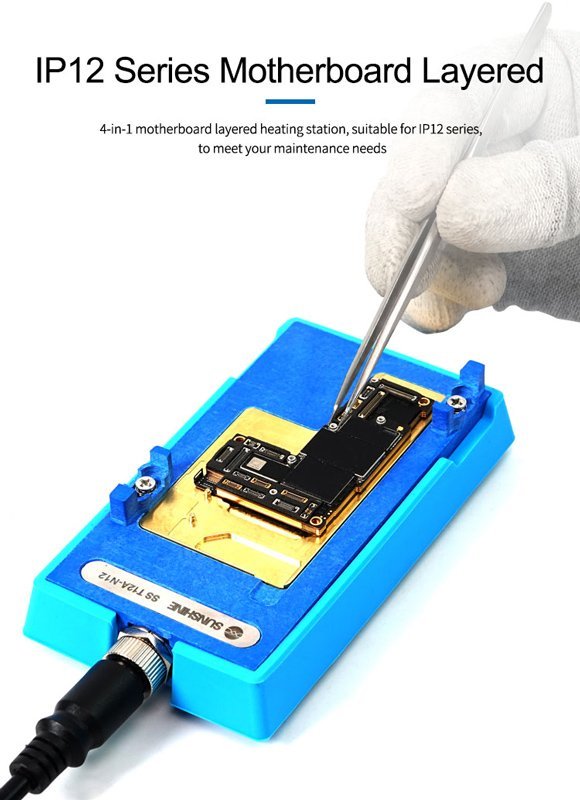 SUNSHINE βάση motherboard SS-T12A-N12 για iPhone 12 series, θερμαινόμενη - Image 2