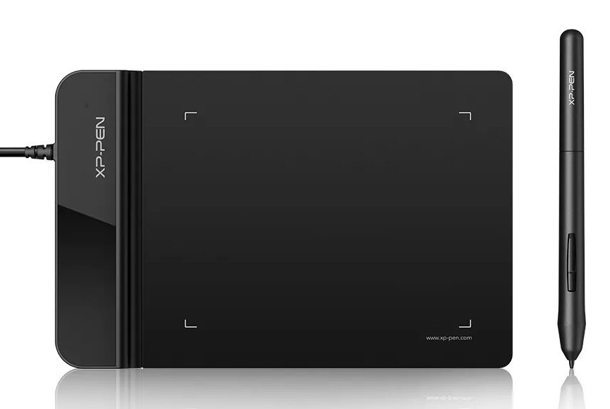 XP-PEN ταμπλέτα σχεδίασης με γραφίδα Star G430S, 101.6x76.2mm, μαύρο