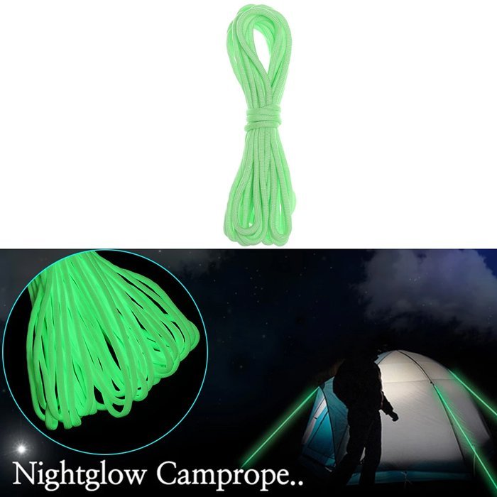 Σχοινί γενικής χρήσης SUMM-0012, φωσφοριζέ, 10m, πράσινο - Image 2