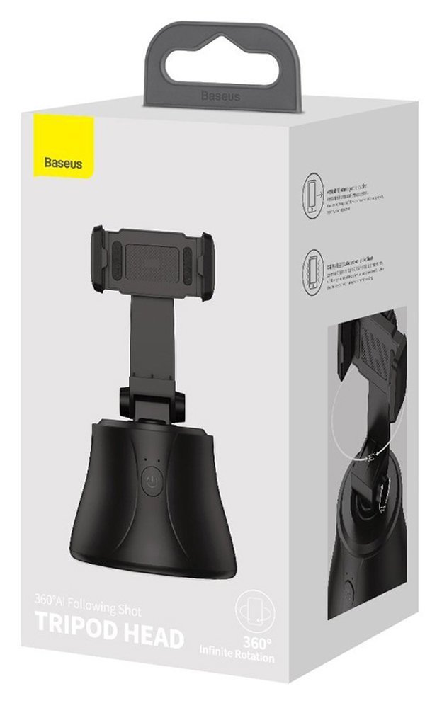 BASEUS smart βάση για smartphone με tracking, SUYT-B01, μαύρη - Image 4