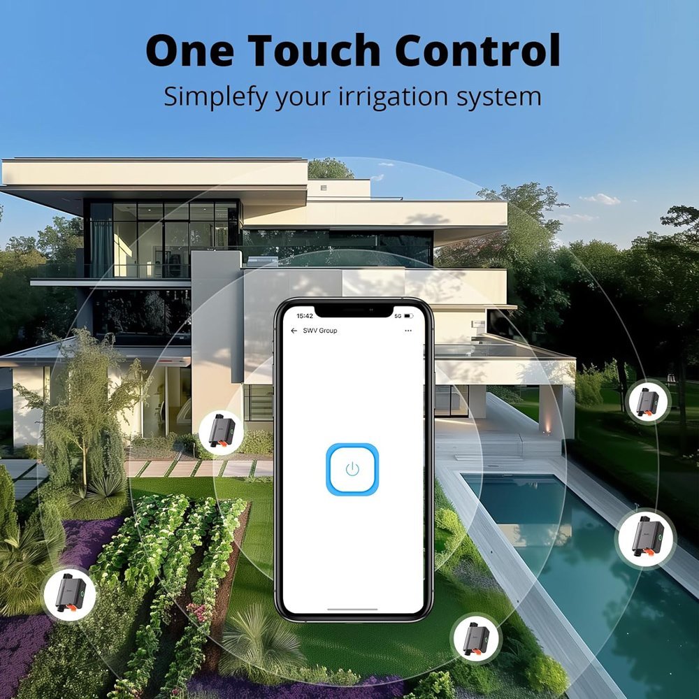 SONOFF smart προγραμματιστής ποτίσματος, ZigBee, IP55 - Image 5