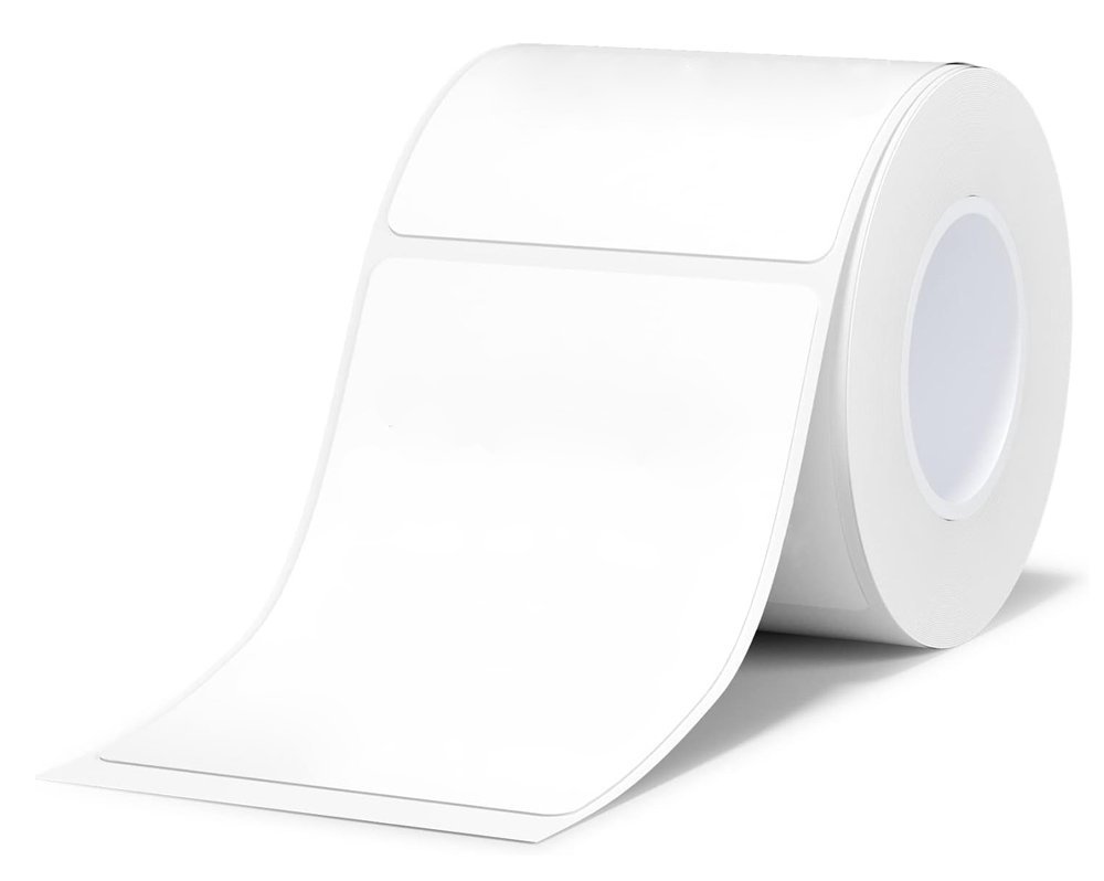 NIIMBOT ρολό θερμικών αυτοκόλλητων ετικετών T40X60-125-WH, 40x60mm, 125 ετικέτες, λευκό