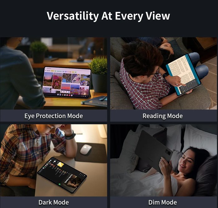 TECLAST tablet T60, 12" HD, 8/256GB, Android 13, 4G, 8000mAh, γκρι - Image 10