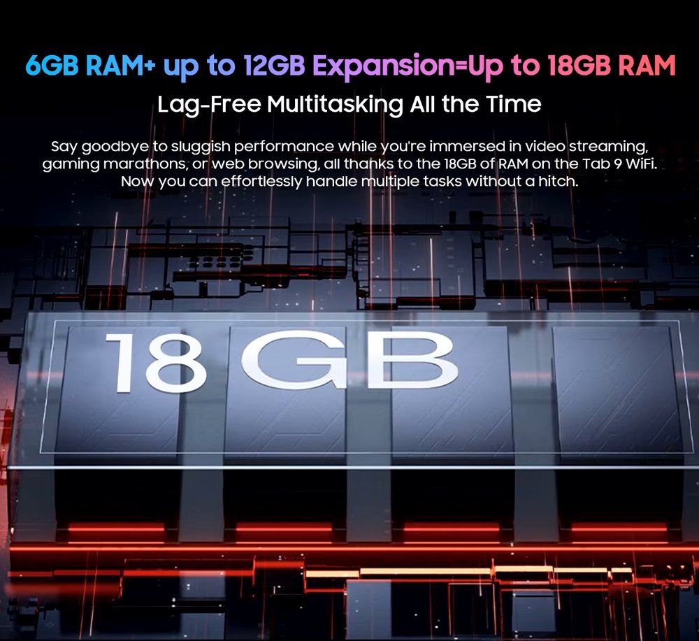 BLACKVIEW tablet Tab 9 WiFi, 11", 6/256GB, Android 14, 8200mAh, γκρι - Image 6