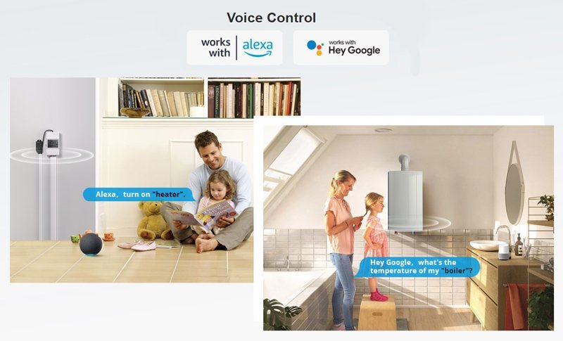 SONOFF smart διακόπτης ελέγχου θερμοκρασίας/υγρασίας THR320D, WiFi, 20A - Image 5