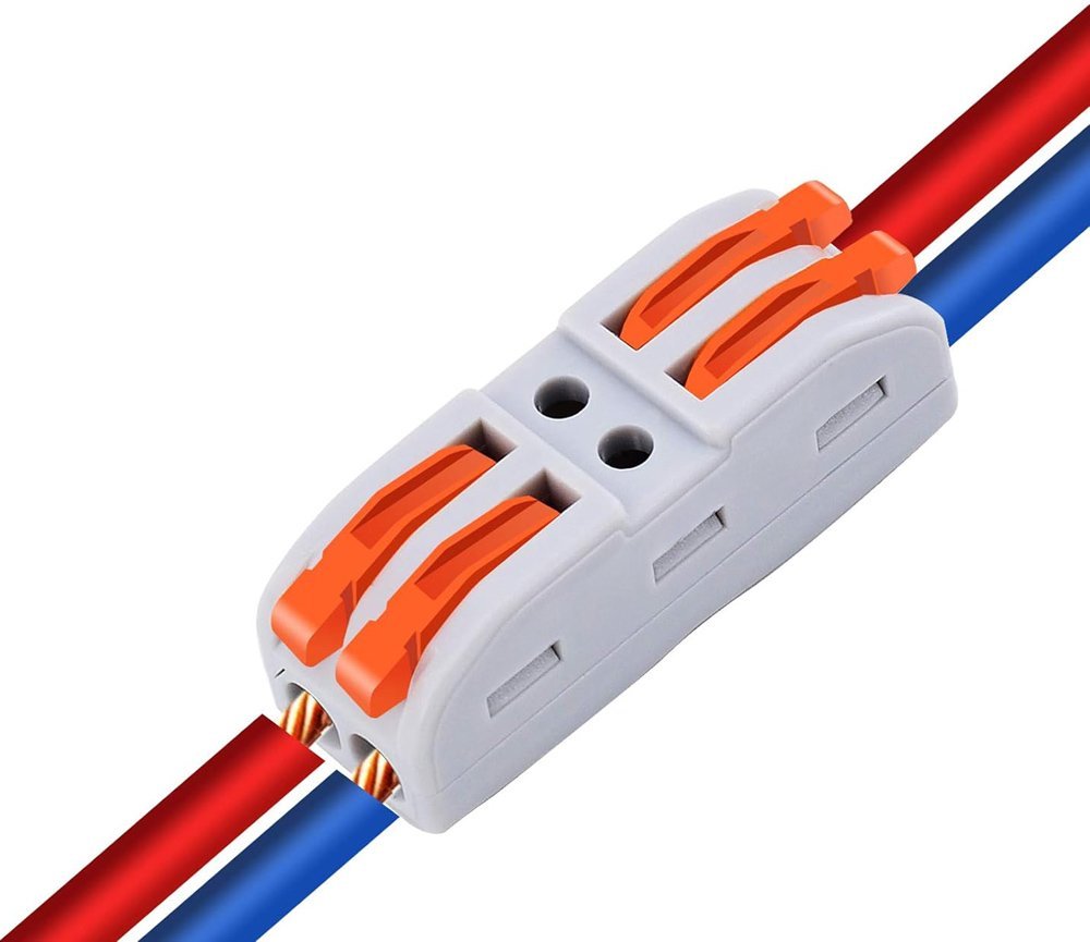 POWERTECH κλέμα σύνδεσης καλωδίων TOOL-0103, 2pin προς 2pin, 10τμχ - Image 2