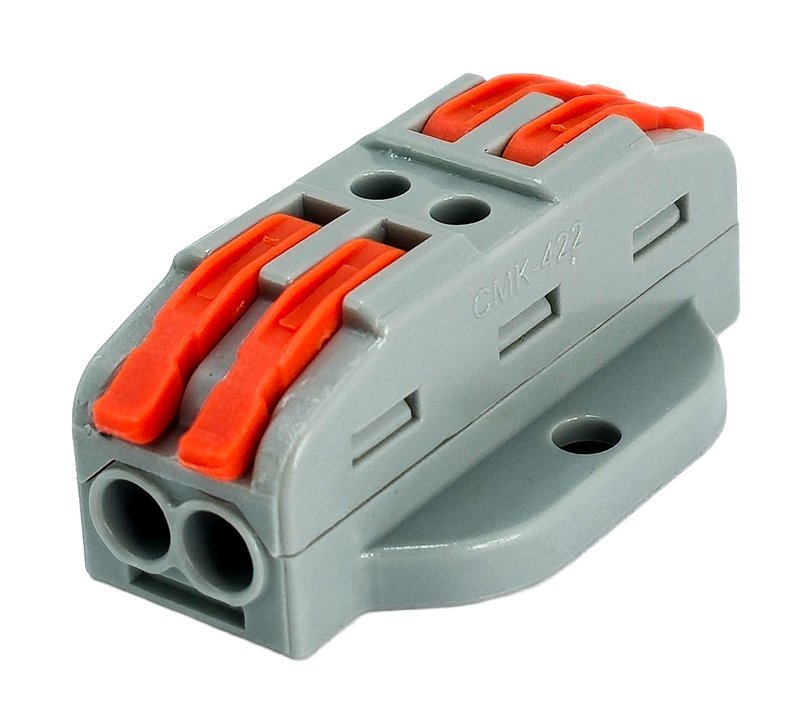 POWERTECH κλέμα σύνδεσης καλωδίων TOOL-0105, 2pin, 10τμχ