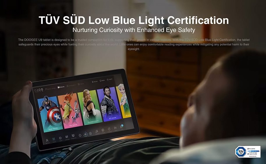 DOOGEE tablet U9, 10.1", 3/64GB, Android 13, 5060mAh, γκρι - Image 4