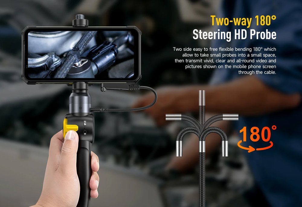 ULEFONE ενδοσκοπική κάμερα E03 για uSmart βύσμα, 1MP, IP67 - Image 6