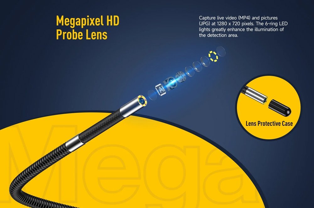 ULEFONE ενδοσκοπική κάμερα E03 για uSmart βύσμα, 1MP, IP67 - Image 7