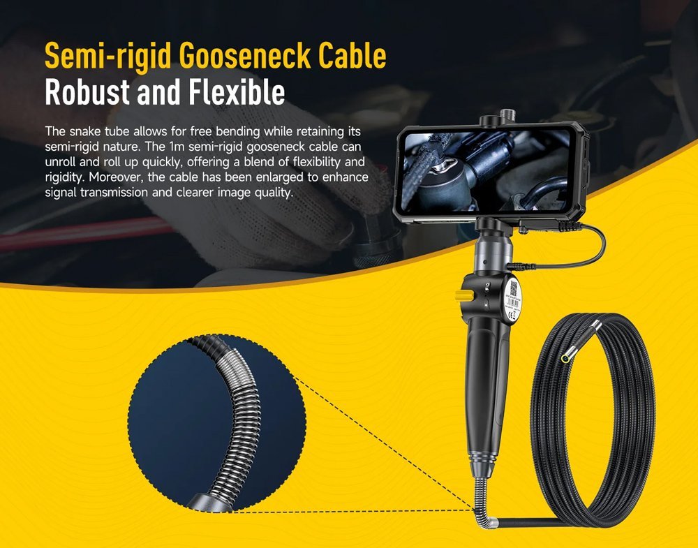 ULEFONE ενδοσκοπική κάμερα E03 για uSmart βύσμα, 1MP, IP67 - Image 10