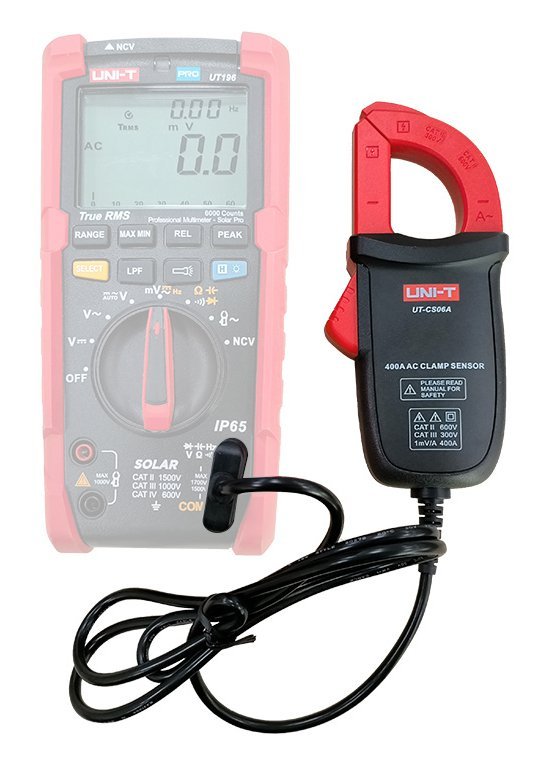 UNI-T αμπεροτσιμπίδα πολυμέτρου UT-CS06A, 400A AC - Image 4