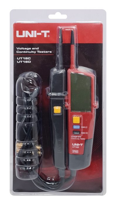 UNI-T μετρητής τάσης AC/DC UT18D, αδιάβροχος IP65, 12V έως 690V - Image 3