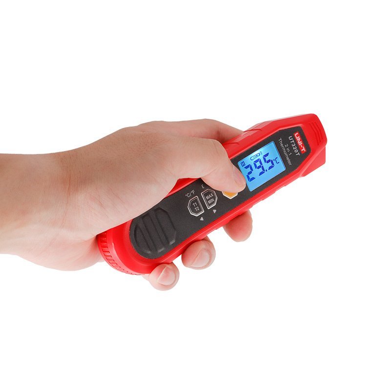 UNI-T ψηφιακό θερμόμετρο 2 in 1 UT320T, -40~300 °C, IP54 - Image 3